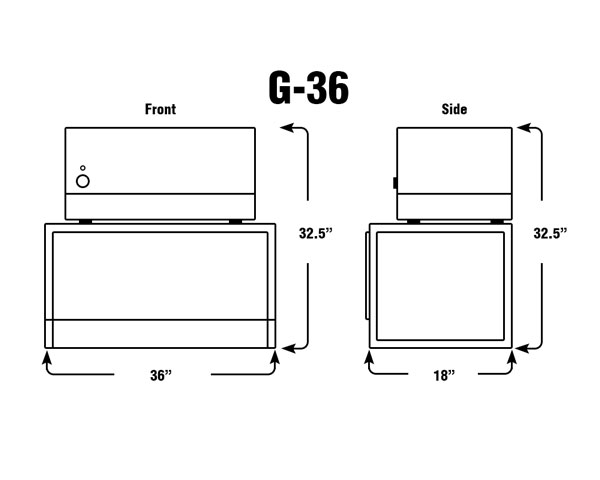 G-36 36'' Wide Enclosure - Fume Hoods