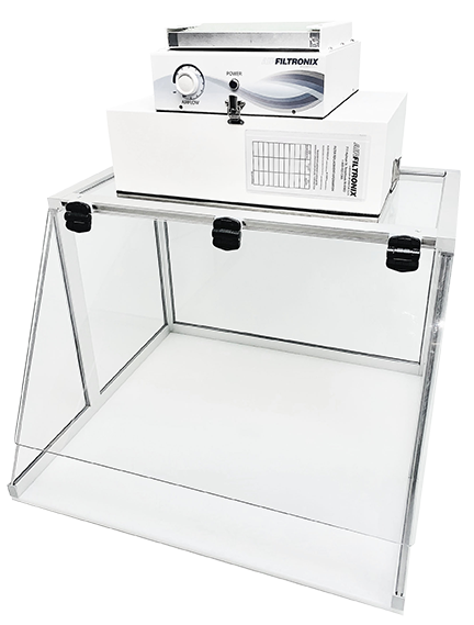 RF-5000S Tabletop Cleanroom in Clean Air Hoods