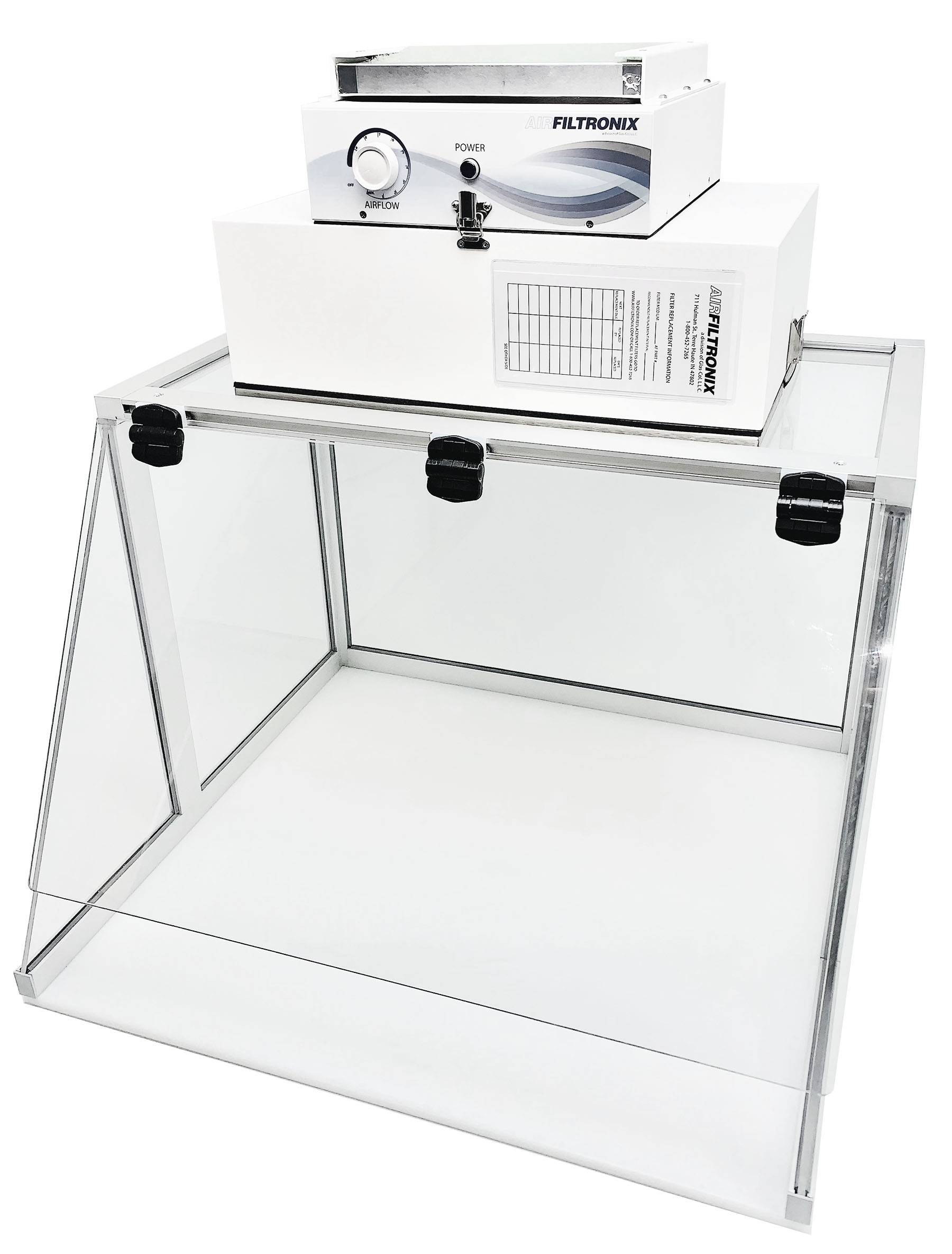 The RF-5000S Tabletop Cleanroom item listed in Clean Air Hoods under